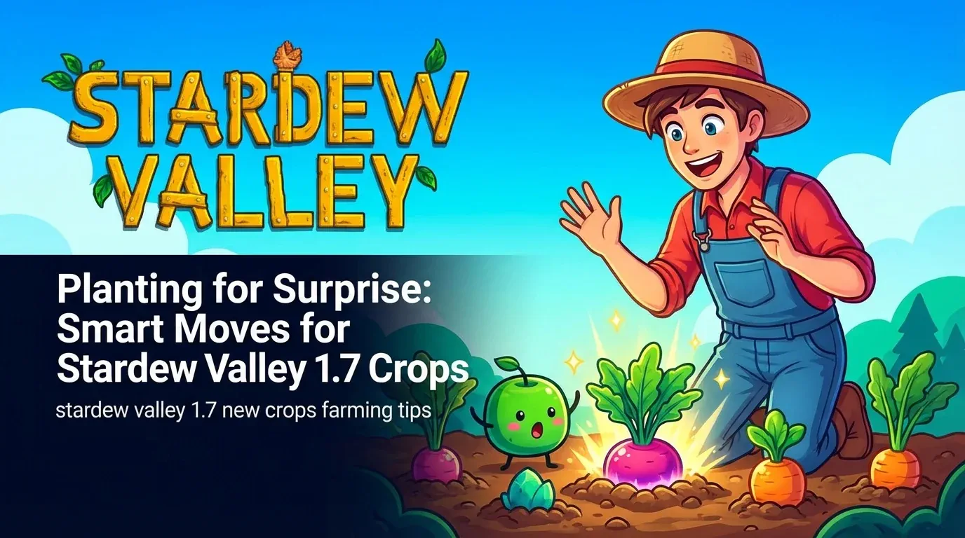 You are currently viewing Planting for Surprise: Smart Moves for Stardew Valley 1.7 Crops